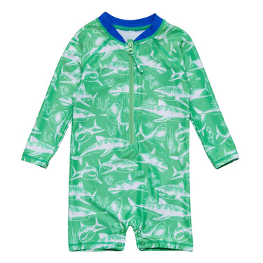 Between the Fins Long Sleeve Sunsuit