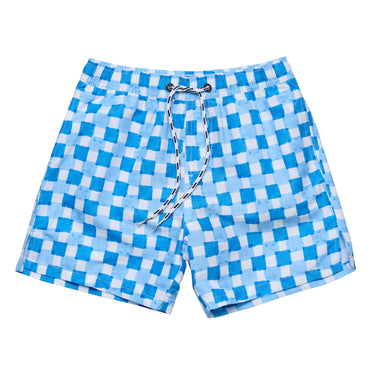 Ocean Grid Swim Short