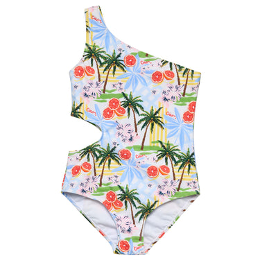 Ciao Paradiso One Shoulder Swimsuit
