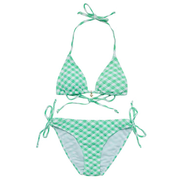 Cool Mint Crush Teen Charm Triangle Bikini