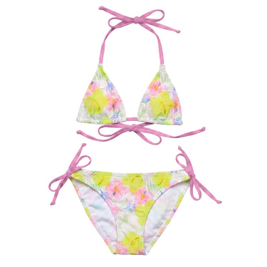 Aloha Vacay Teen Recycled Triangle Bikini