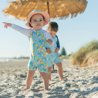 Lemon Drops LS Sunsuit