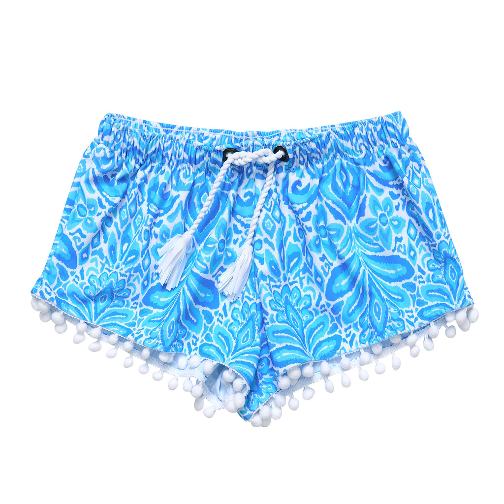 Buy Santorini Blue Swim Shorts by Snapper Rock online - Snapper Rock Buy Santorini Blue Swim Shorts by Snapper Rock online - Snapper Rock