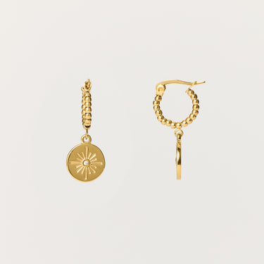 Sun Chaser Hoop Earrings