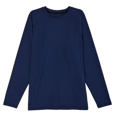 Mens Heritage Navy LS Outbound Tee