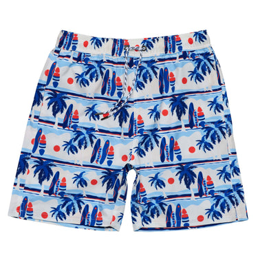Mens Sunset Surfer Swim Short