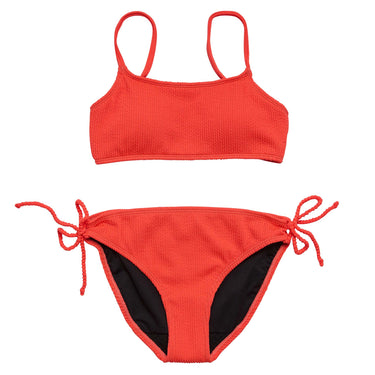 Teen Period Swim Watermelon Crop Bikini