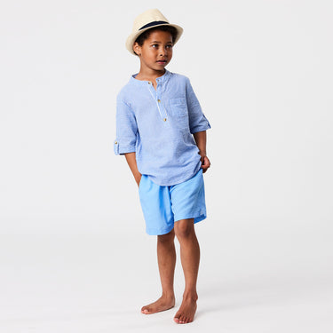 Frankie Seersucker Stripe Resort Shirt