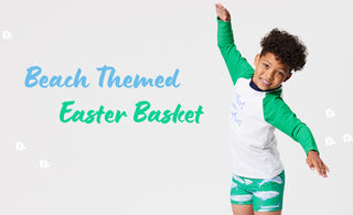 5 gift ideas for a boys swim themed Easter basket.