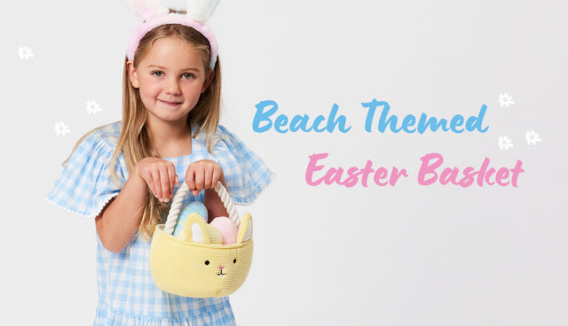 5 gift ideas for a girls swim themed Easter basket.