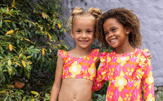 Bright swimsuits from Snapper Rock - Pop of Sunshine Collection