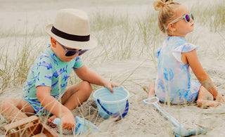 Beach themed Easter basket gift ideas for toddlers.