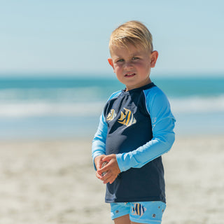 Angel Fish Boys Collection - Snapper Rock Tropical Swimwear