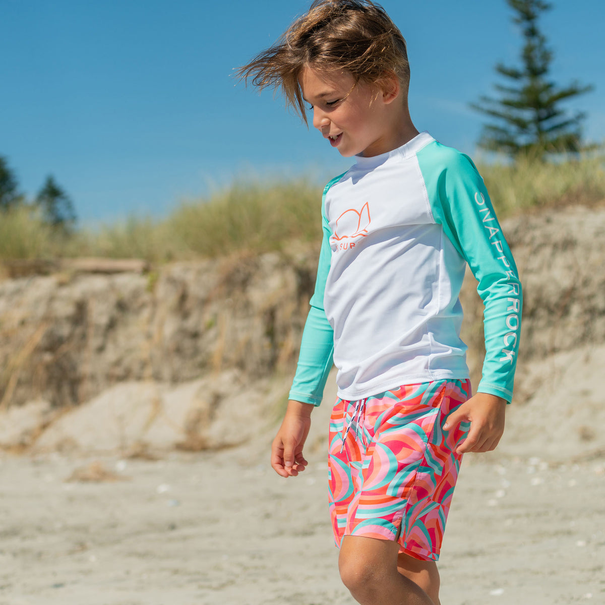 Geo Surf Sustainable LS Rash Top | Snapper Rock