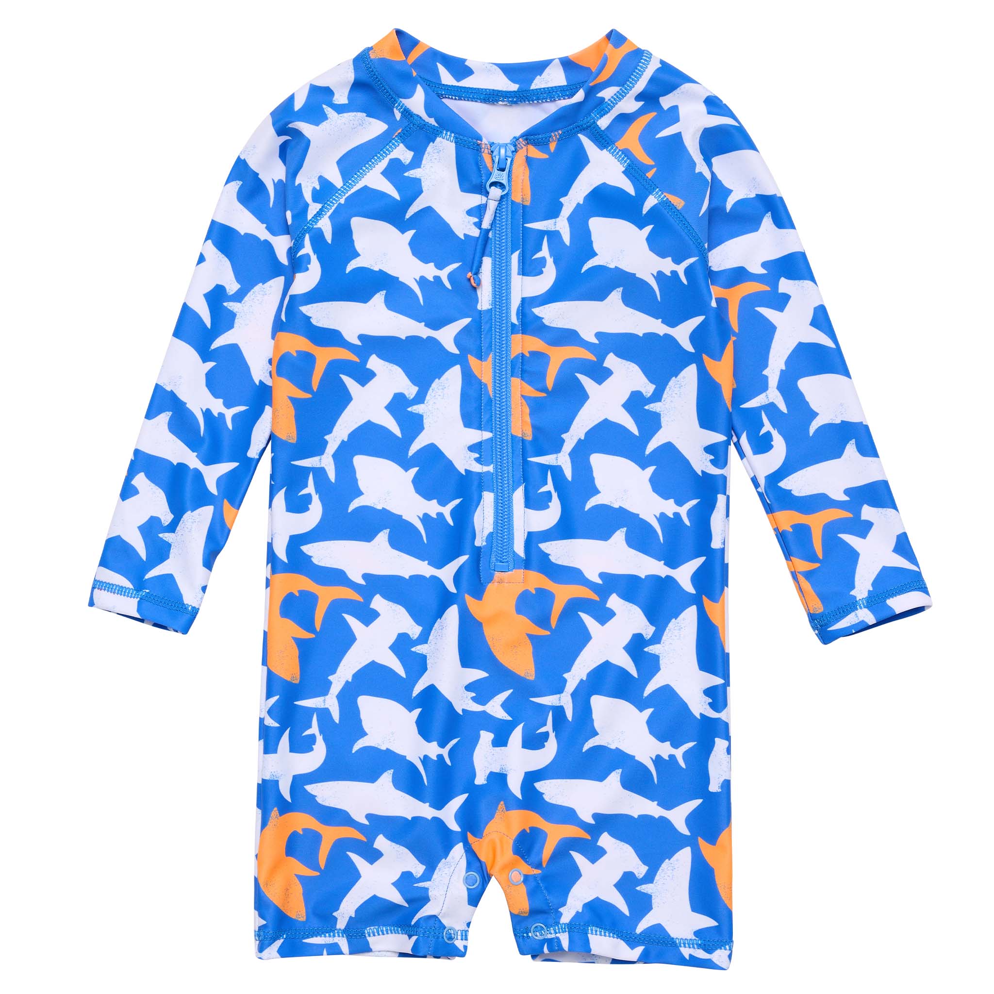 Sharks At Snapper Rocks Shark Squad LS Sunsuit – Snapper Rock
