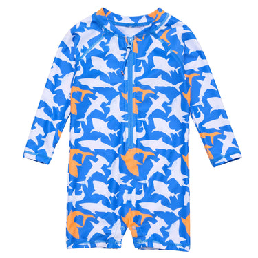 Shark Squad LS Sunsuit