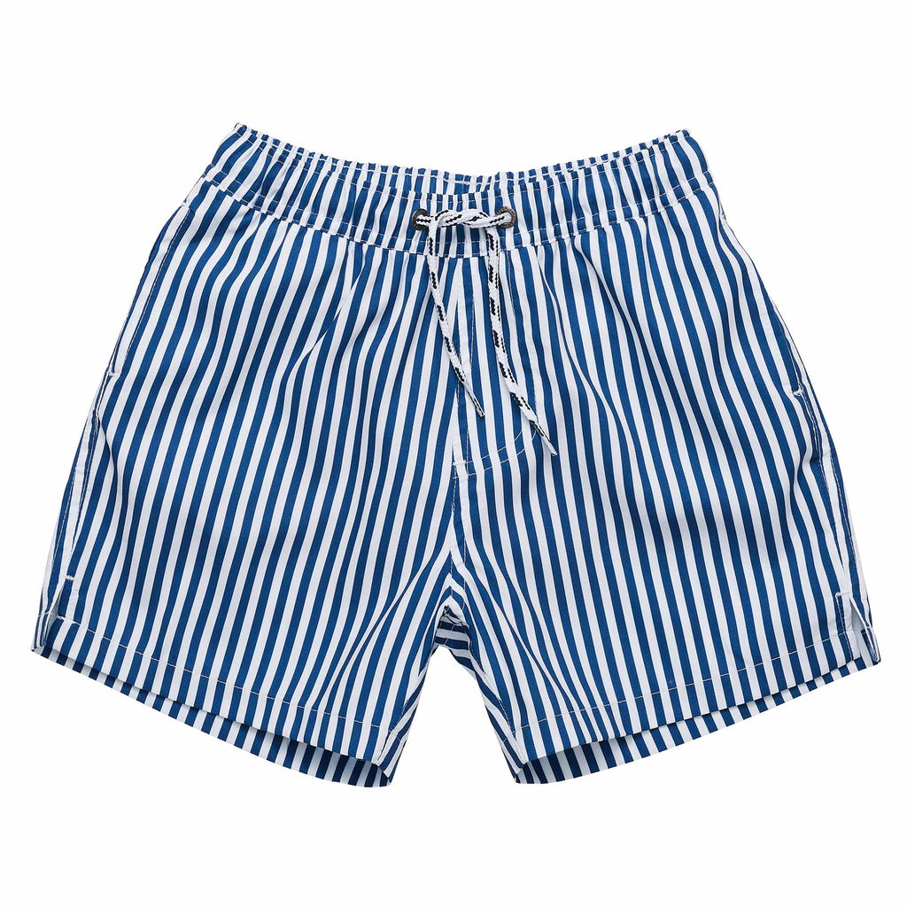 Buy Denim Stripe Comfort Lined Swim Short by Snapper Rock online ...