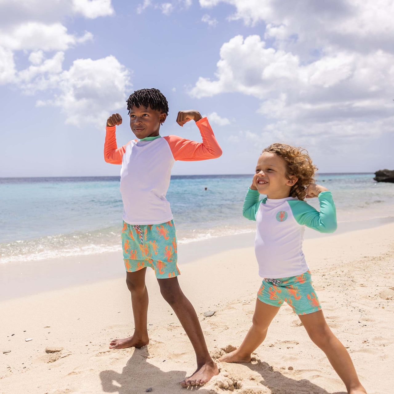 Coastal Shells Sustainable Swim Short | Snapper Rock