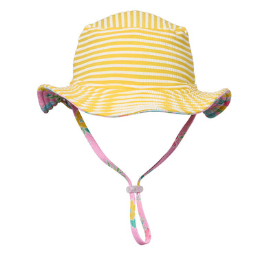 Buttercup Bloom Reversible Bucket Hat