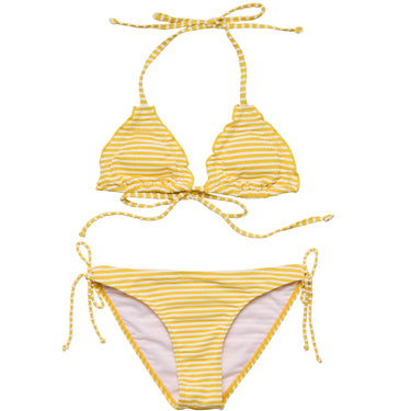 Sunshine Stripe Teen Triangle Bikini