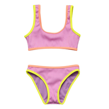 Vacay Pop Recycled Crop Bikini