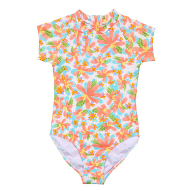 Hawaiian Luau Sustainable SS Surf Suit