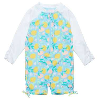 Lemon Drops LS Sunsuit