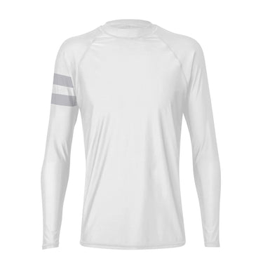 Men's Sustainable White Long Sleeve Rash Top