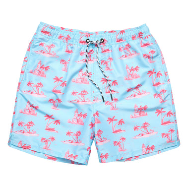 Mens Lighthouse Island Sustainable Swim Short