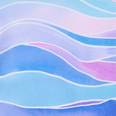Water Hues Triangle Bikini