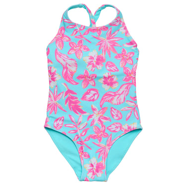 Tropical Glow X Back Swimsuit