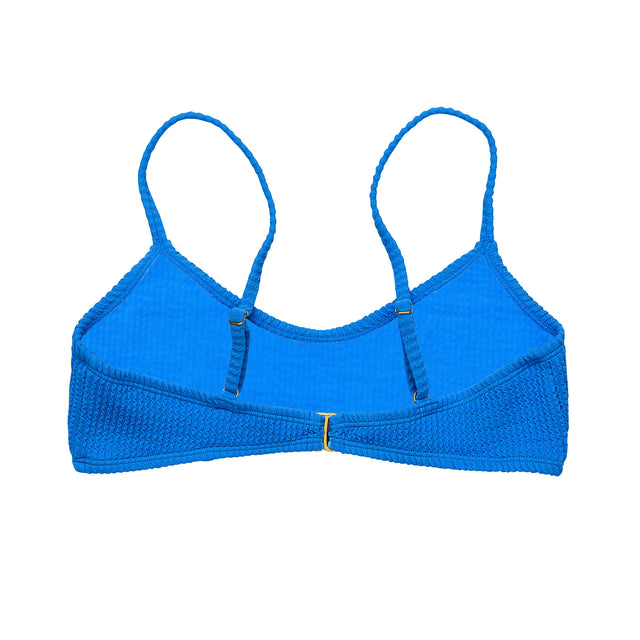 Womens Marine Blue Bikini Top