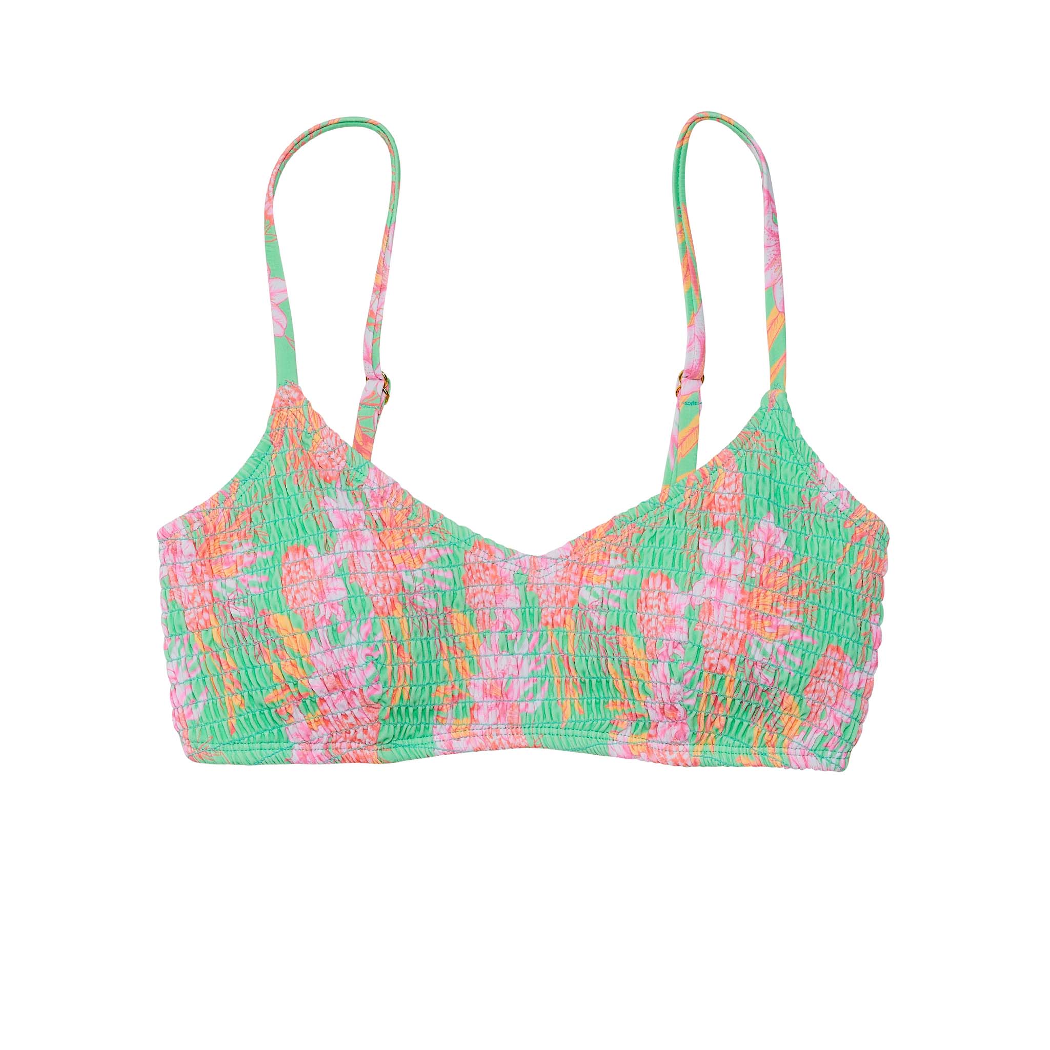 Womens Coastal Shells Sustainable Bikini Top | Snapper Rock