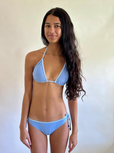 Cornflower Cove Teen Triangle Bikini