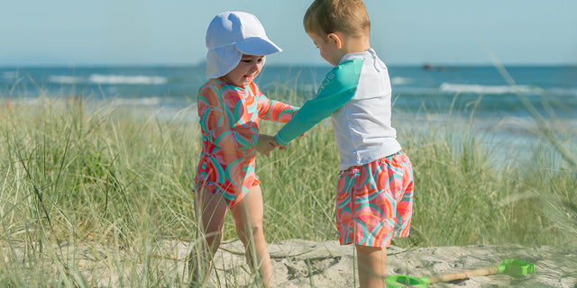 Buy Beach Bloom One Shoulder Puff Bikini by Snapper Rock online