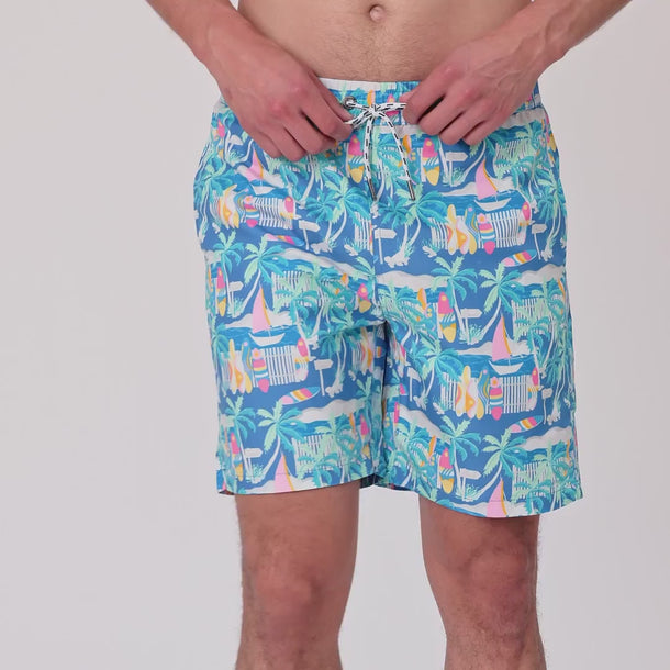 Mens Breakwater Beach Swim Short Video