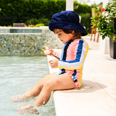 Baby Sun Hat Navy