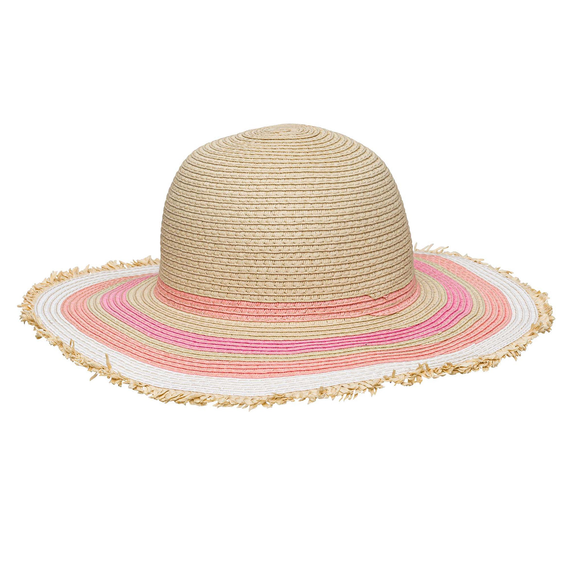 Peachy Striped Sunhat | Beach hats for kids | Snapper Rock