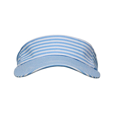 Cornflower & White Stripe Visor