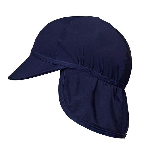 Marineblauer Hut mit schwimmender Klappe