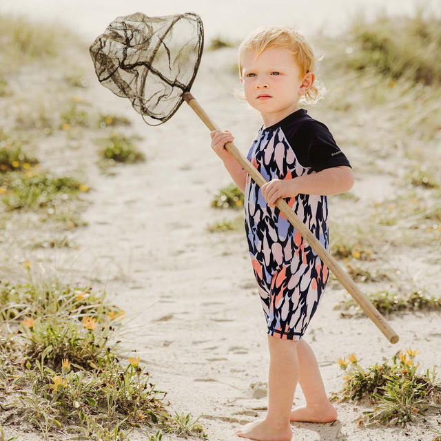 Fish Frenzy SS Sunsuit