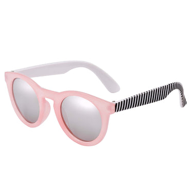 Candy Pink Stripe Arms Sunglasses