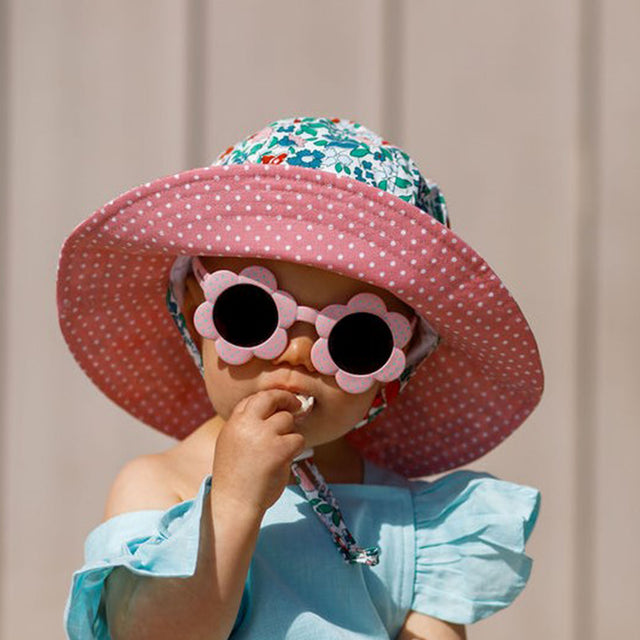 Rosa Baby-Daisy-Sonnenbrille