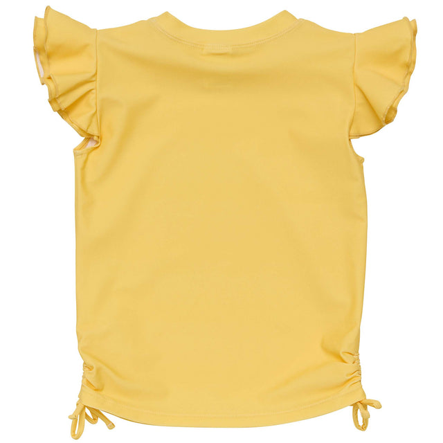 Marigold Sustainable Flutter Sleeve Rash Top
