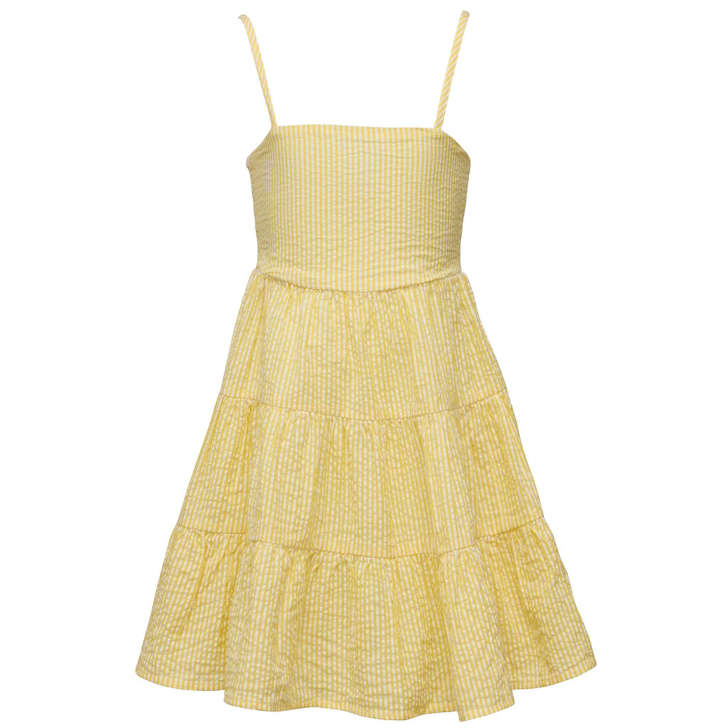Buy Marigold Stripe Beach Dress by Snapper Rock online - Snapper Rock