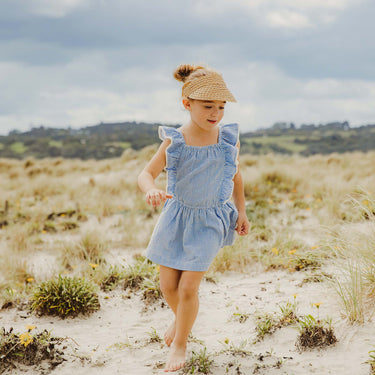 Cornflower Frilled Dress