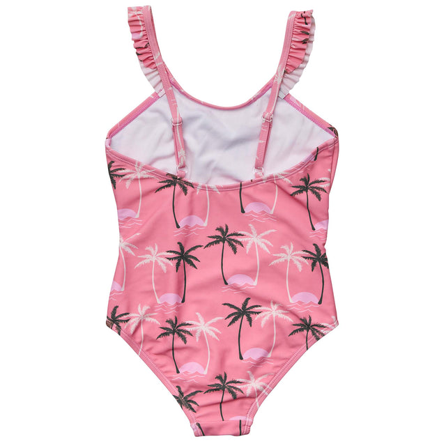 Palm Paradise Sustainable Frill Strap Swimsuit