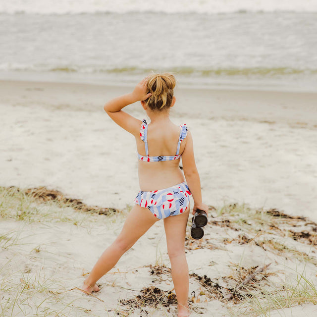 Beach Bounce Sustainable Frilled Bikini