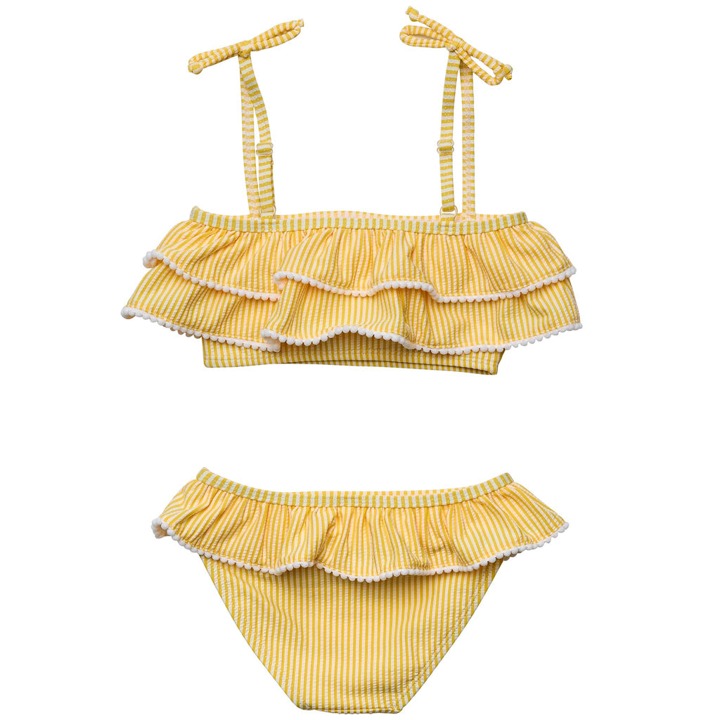 Buy Marigold Stripe Tie Bikini by Snapper Rock online - Snapper Rock