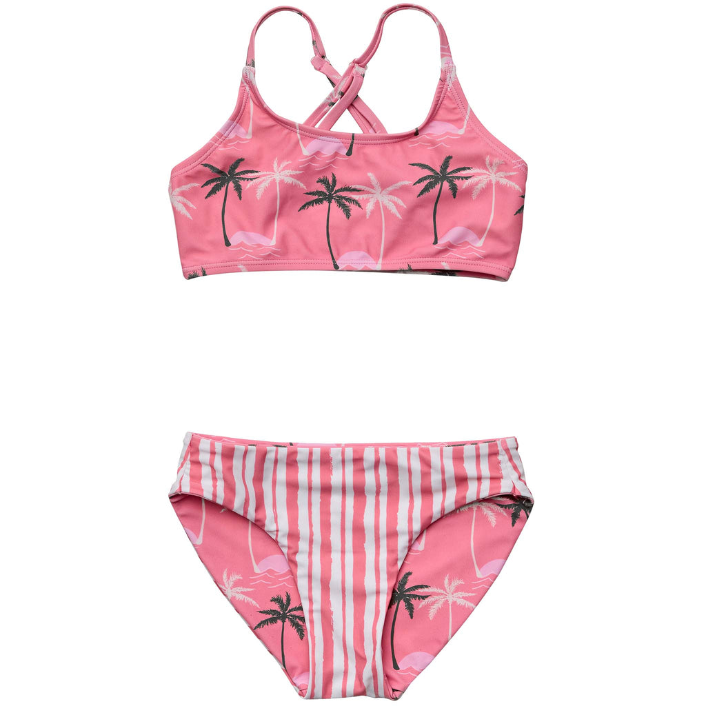 Mogelijk dienblad behuizing Buy Palm Paradise Sustainable X Back Bikini by Snapper Rock online -  Snapper Rock